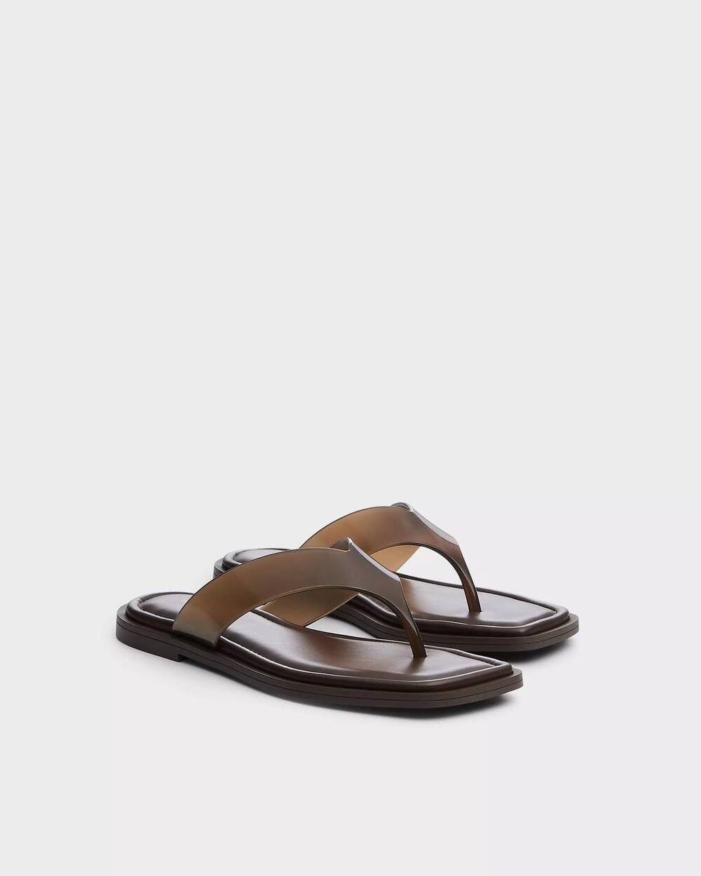NEW RAG & BONE women's gracie jelly thong sandal in java